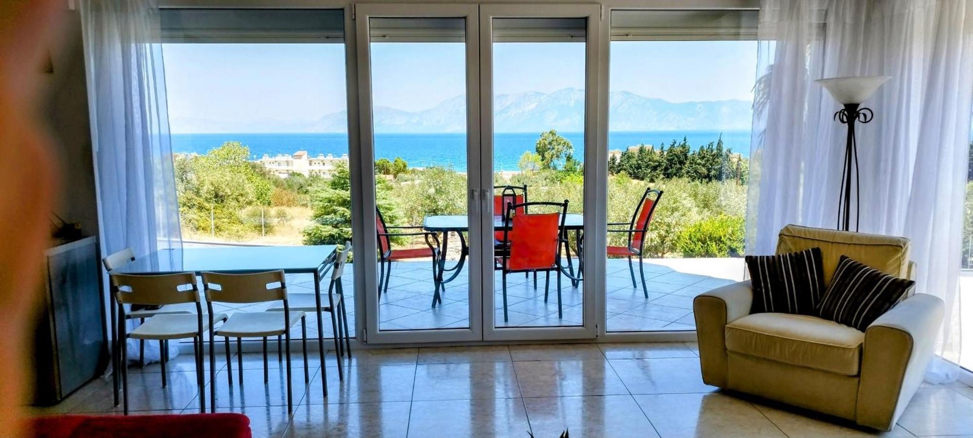 View Διαμερισμα Villa Loukissia Exteriör bild