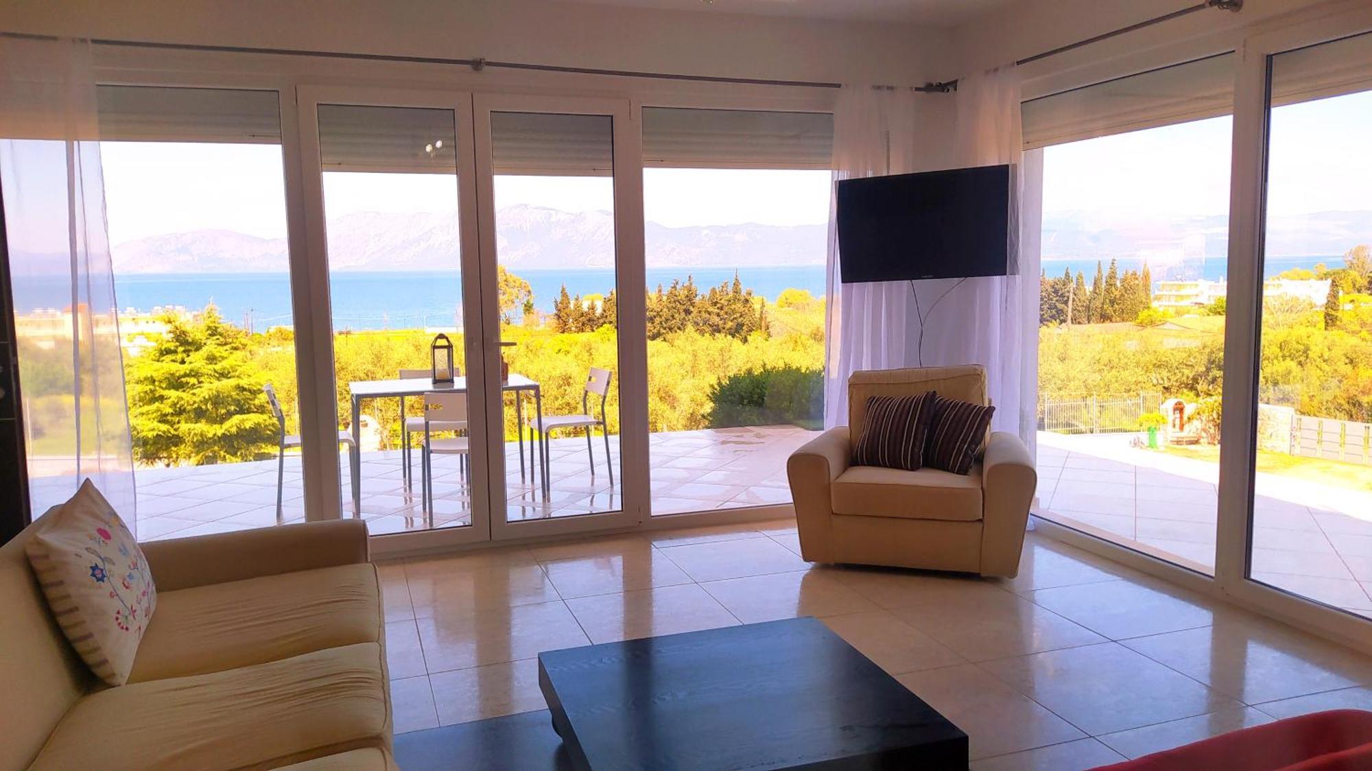 View Διαμερισμα Villa Loukissia Exteriör bild